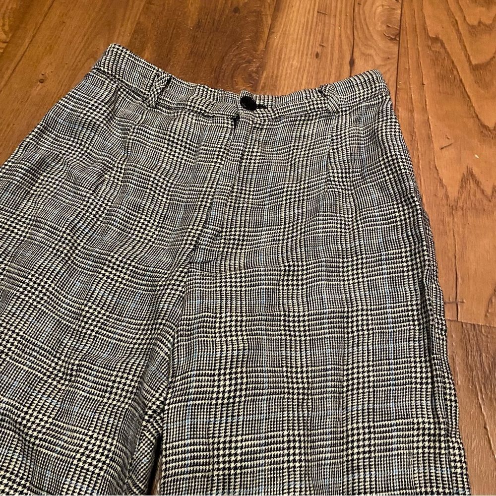 NEW REFORMATION Linen Patterned Pants - Picture 2 of 3